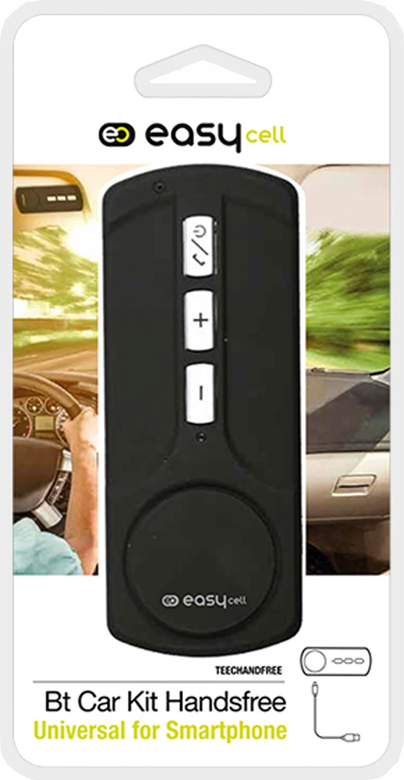 Brezžični zvočnik za avto, SBS TEECHANDFREEK, Bluetooth 3.0, črn