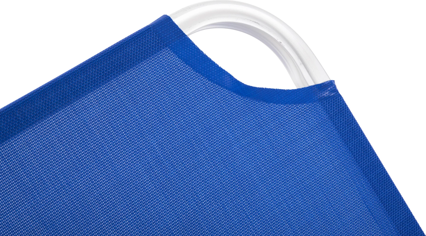 Profesionalno ležalnik iz aluminija FH5071.01 modra 60x195x30 cm