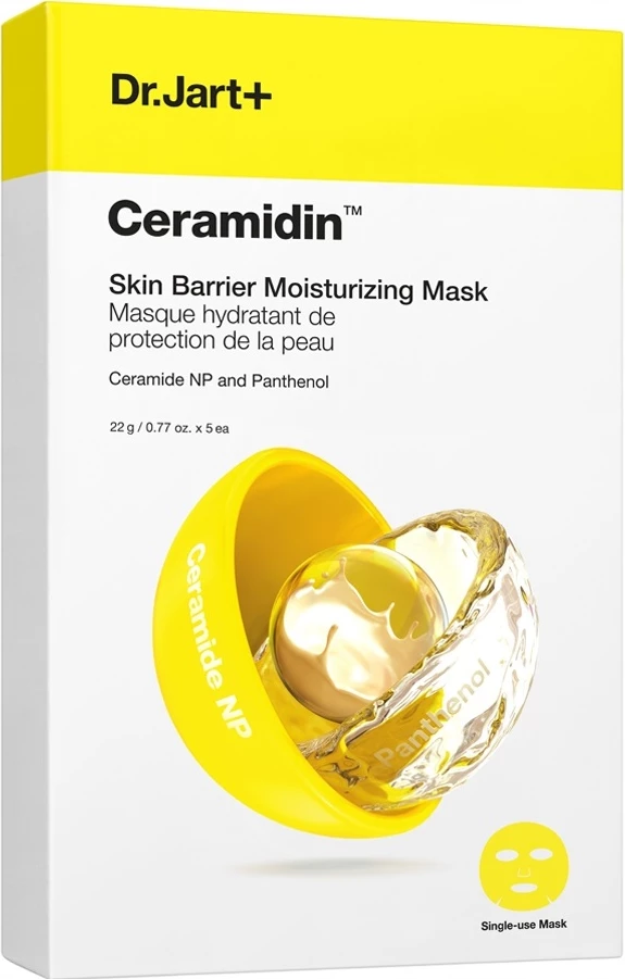 Maska za obraz za intenzivno vlaženje, za ženske, Dr.Jart+ Ceramidin, 5x22 g