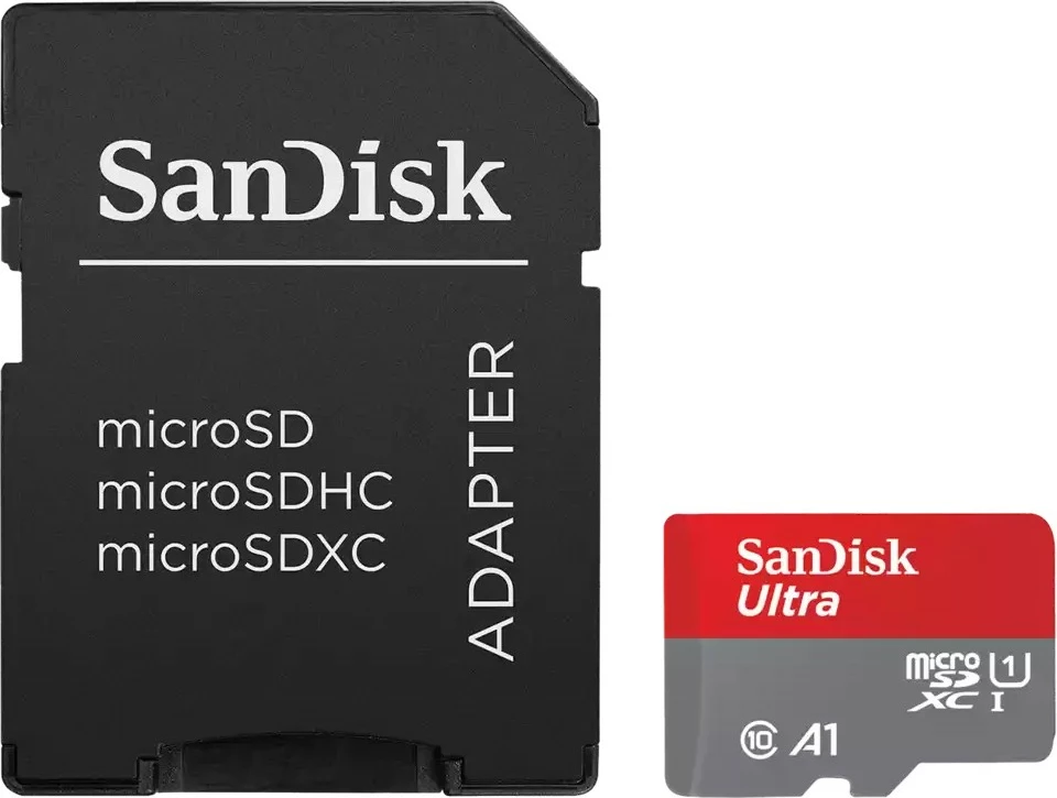 Kartica spomina Sandisk Ultra microSDXC 128GB s adapterjem