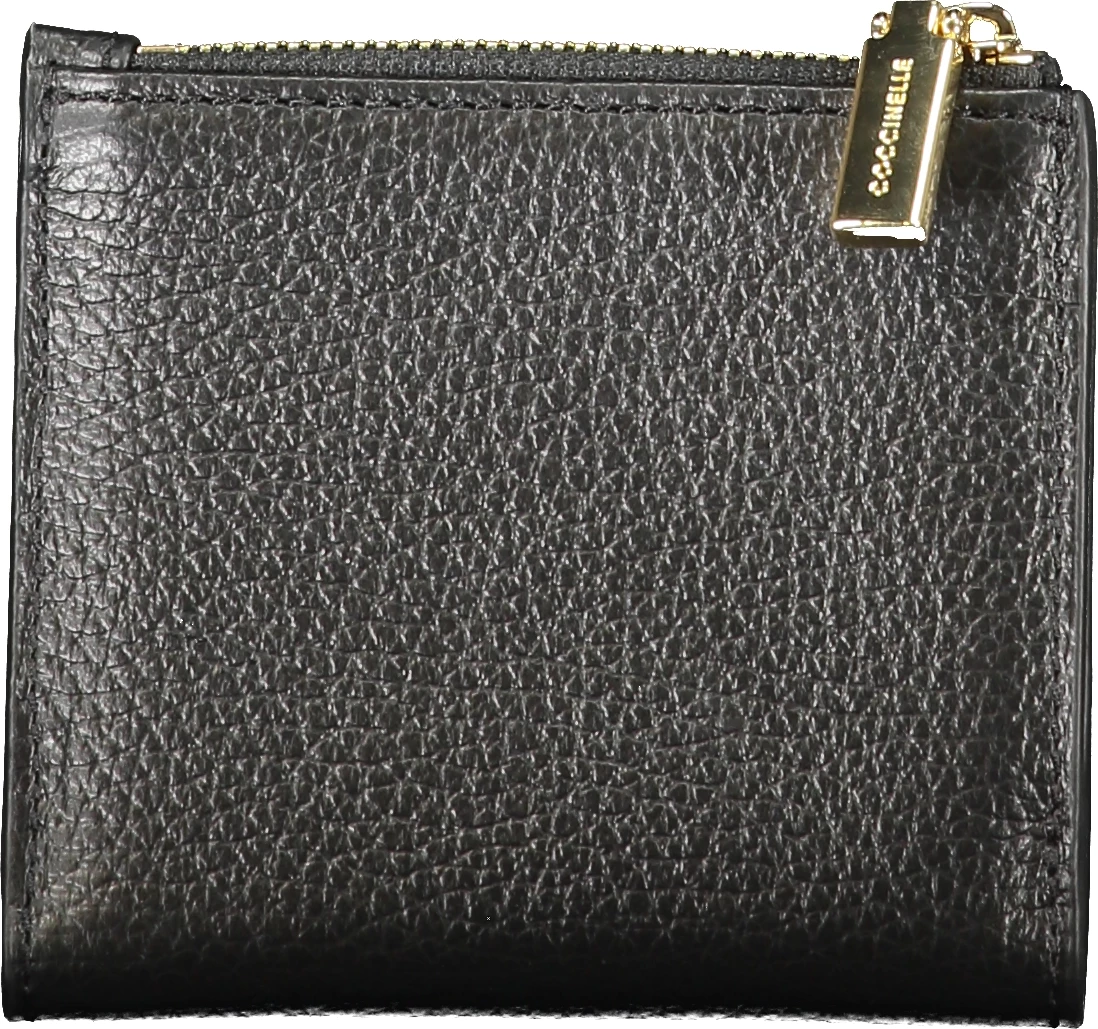 Denarnica za ženske COCCINELLE Metallic Soft, črna