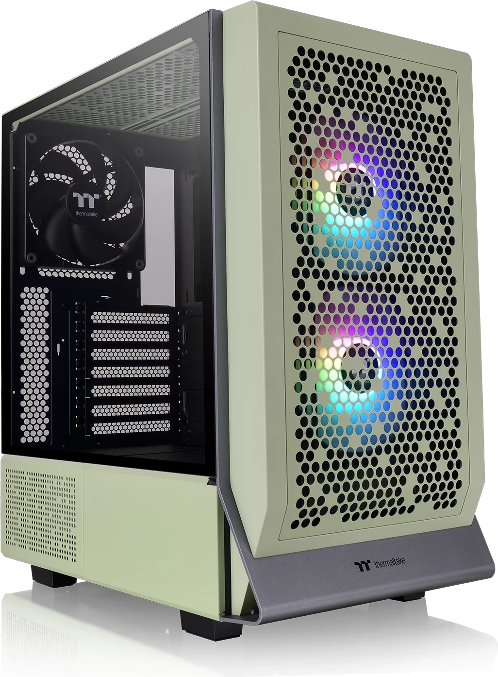 Midi tower ohišje Ceres 300 TG ARGB, Matcha Green Thermaltake