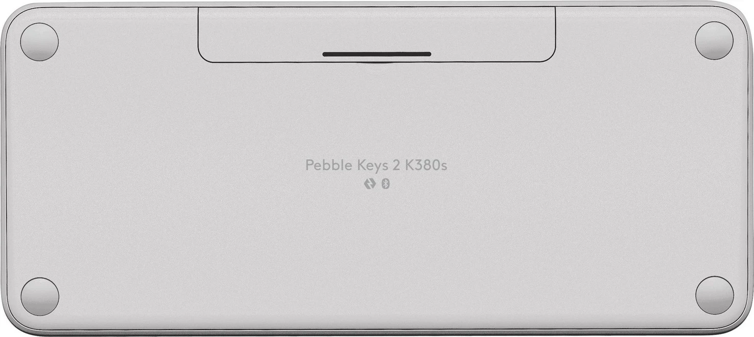 Brezžična tipkovnica Logitech K380s, bela