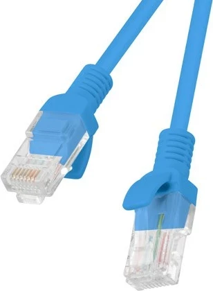 Patch kabel Cat6, 1 m, RJ-45, moder, Lanberg, 24 kosov