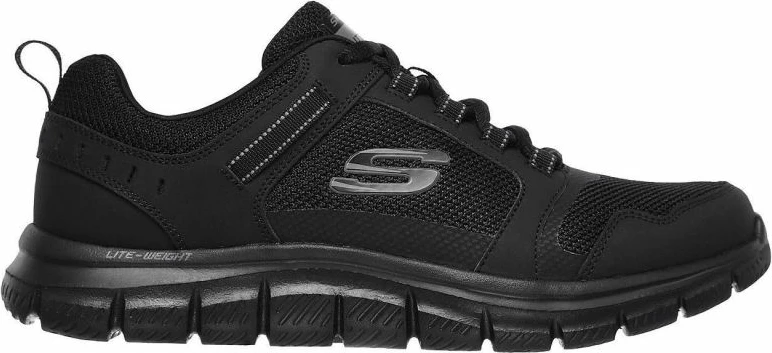 Športne tekaške superge Skechers za moške, črne
