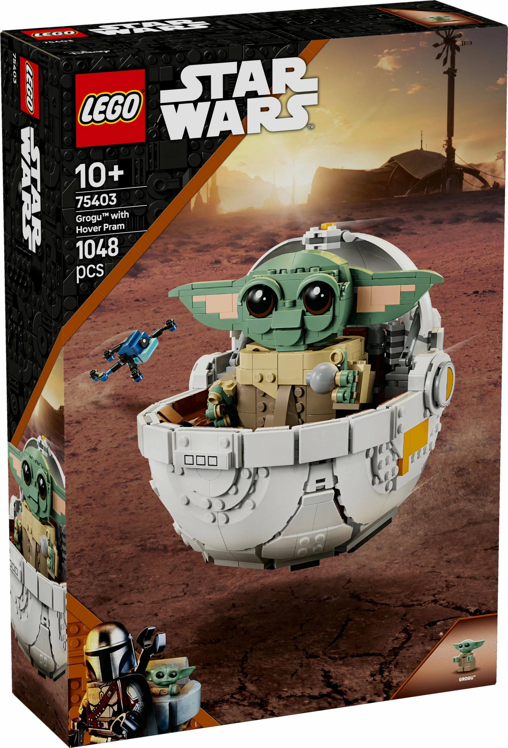 Komplet za sestavljanje Grogu LEGO Star Wars, večbarven