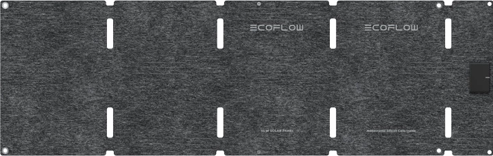 Zložljiv prenosni sončni panel 45 W, USB-C, črn EcoFlow EFSOLAR45-TYPE-C