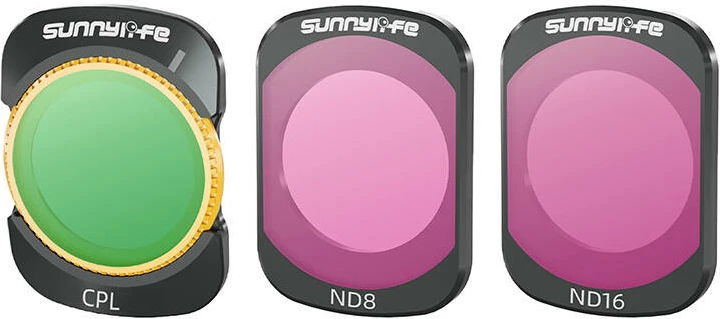 Set filtrov CPL, ND8, ND16 za DJI Osmo Pocket 3, Sunnylife OP3-FI855