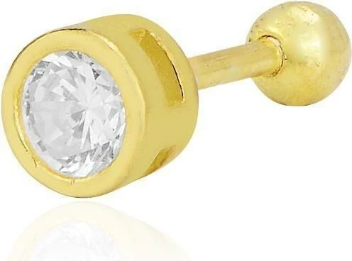 Piercing iz 925 srebra, zlato, Jumeon SGTL12420