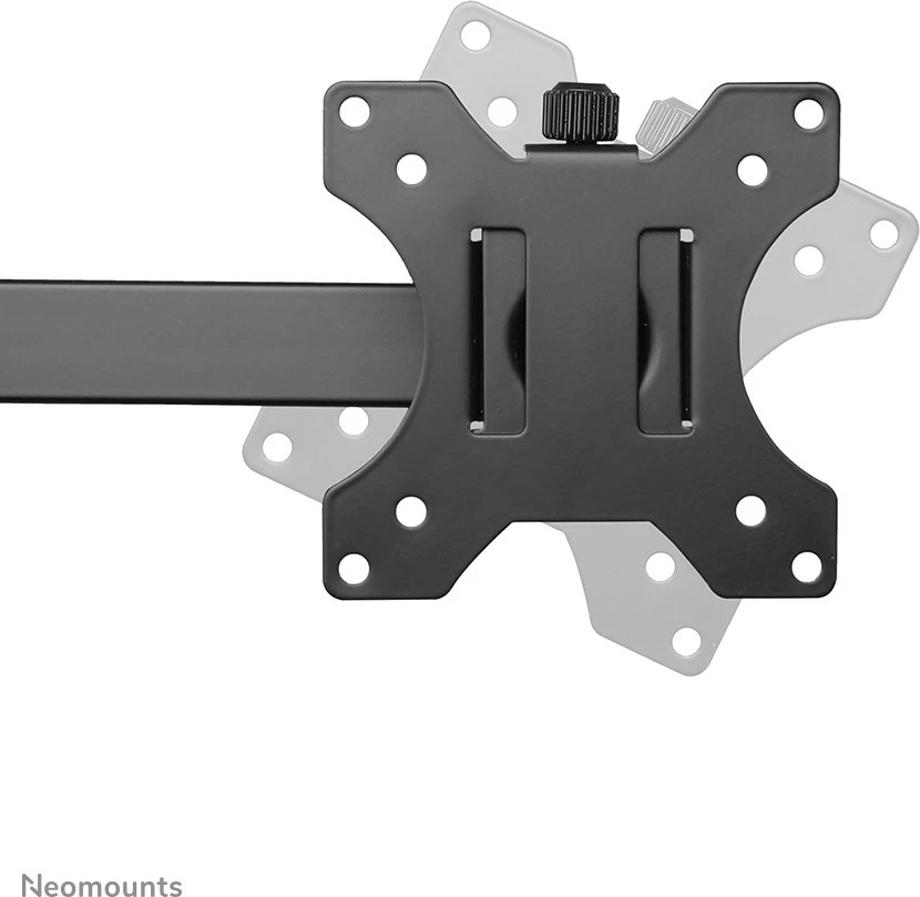 Krajša arm za dva monitorja Neomounts Newstar FPMA-D550DBLACK, 8 kg, 10"-32", črn