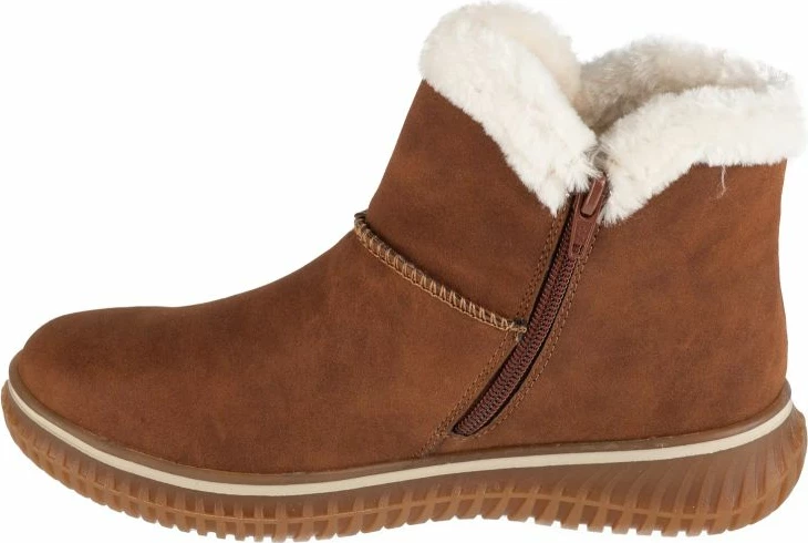 Visoke čevlje za ženske Rieker, rjavi