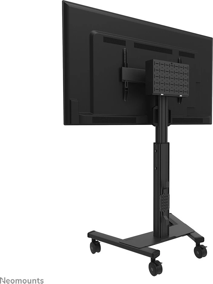Prenosni voziček za TV, Neomounts FL50S-825BL1, 37–75 inč, nastavljiva višina, črn