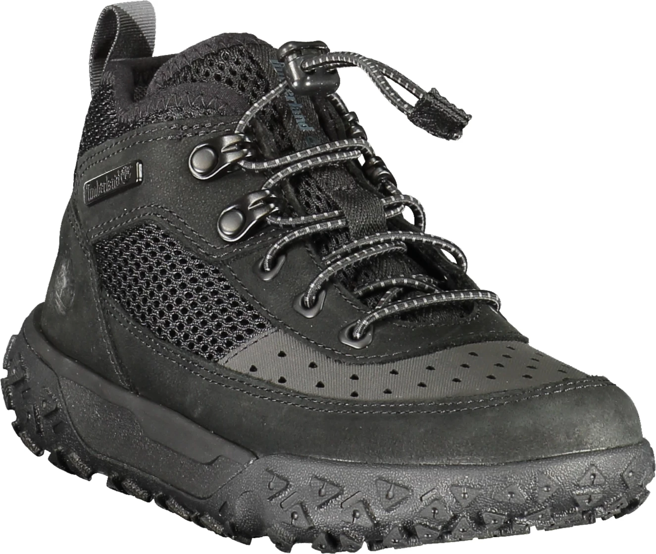 Superge za fante Timberland Greenstride Motion 6 Mid Bungee, črne