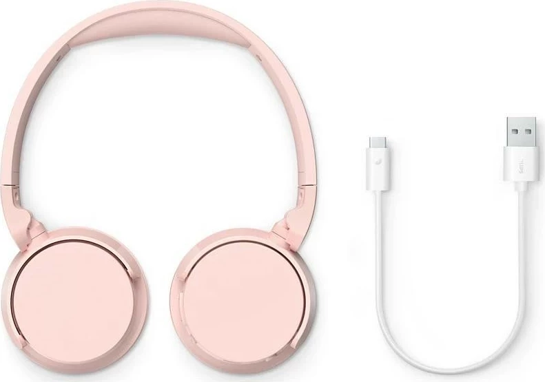 Brezžične slušalke, Philips TAH4209, Bluetooth 5.3, rožnata