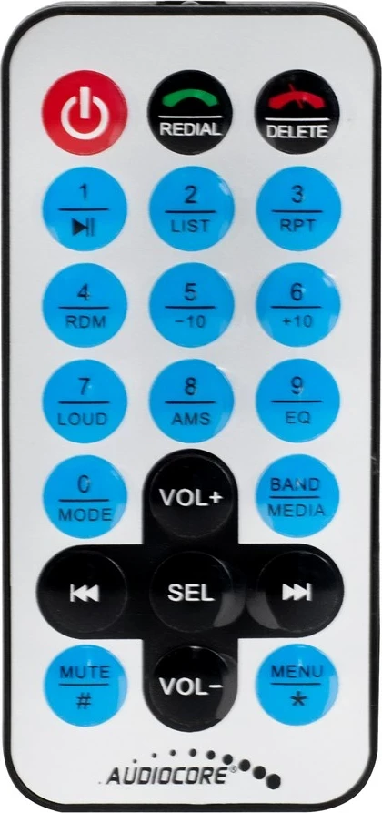 Avtoradio AUDIOCORE AC9900, USB, AUX, SD