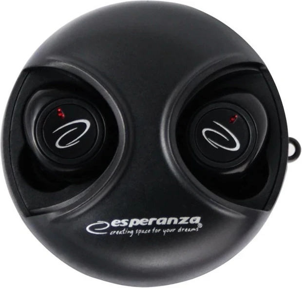 Brezžične ušesne slušalke Esperanza EH228K, črne