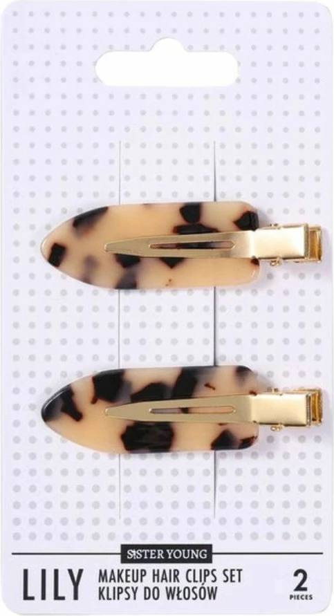 Kapice za lase Sister Young Lily leopard, 2 kosa