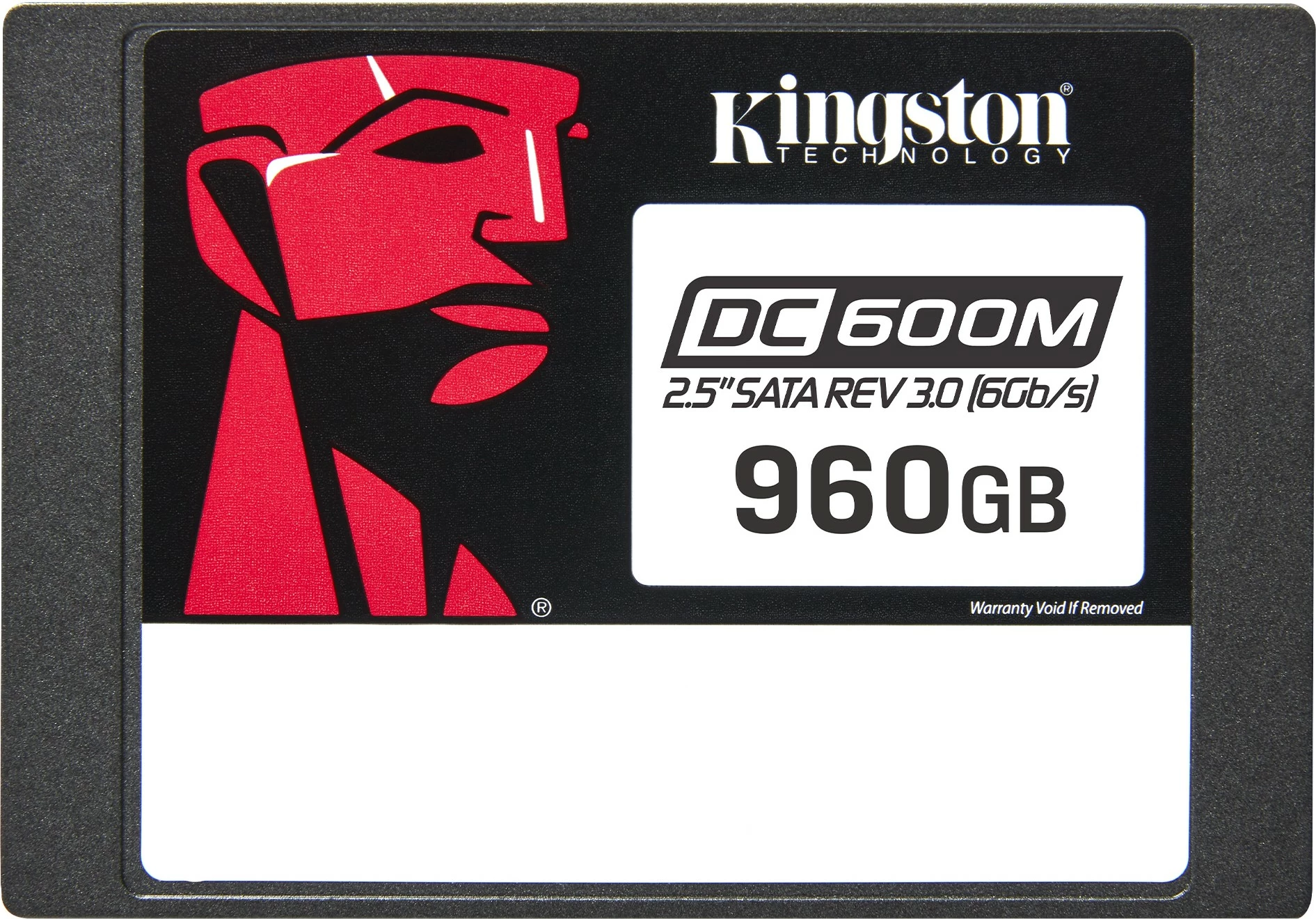 SSD 960GB, 2,5", 560 MB/s Kingston DC600M