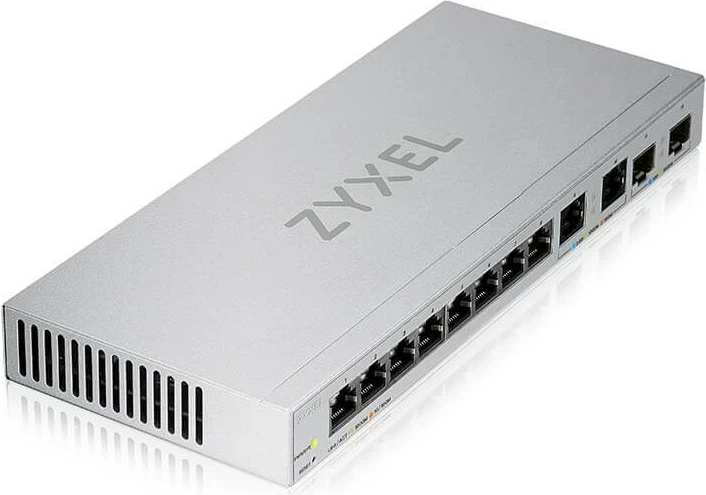 Upravljan stikalo Zyxel XGS1210-12, Gigabit Ethernet, šedo