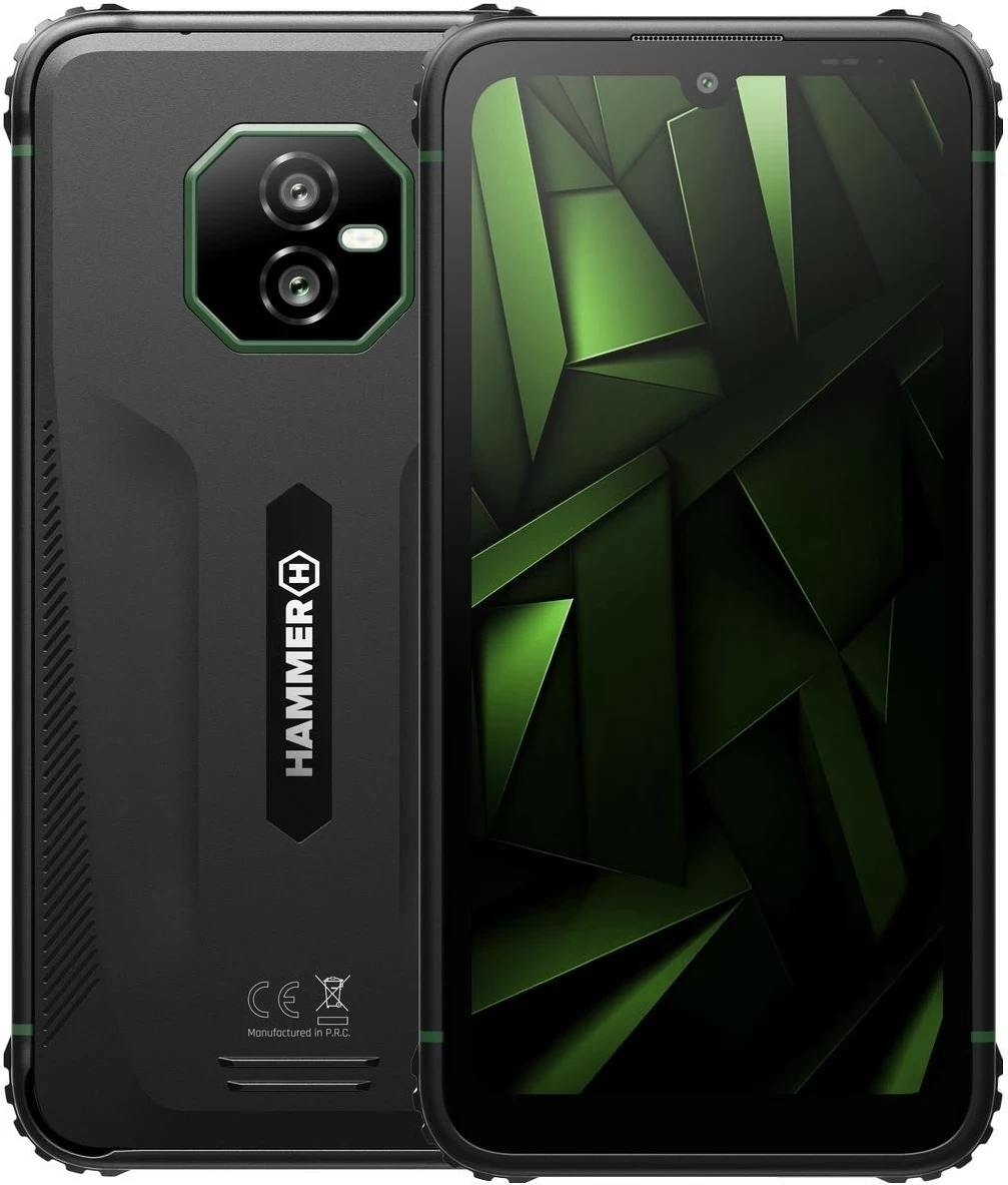 Odporen pametni telefon, myPhone Hammer Ranger LTE, 8/256GB, črno-zelen