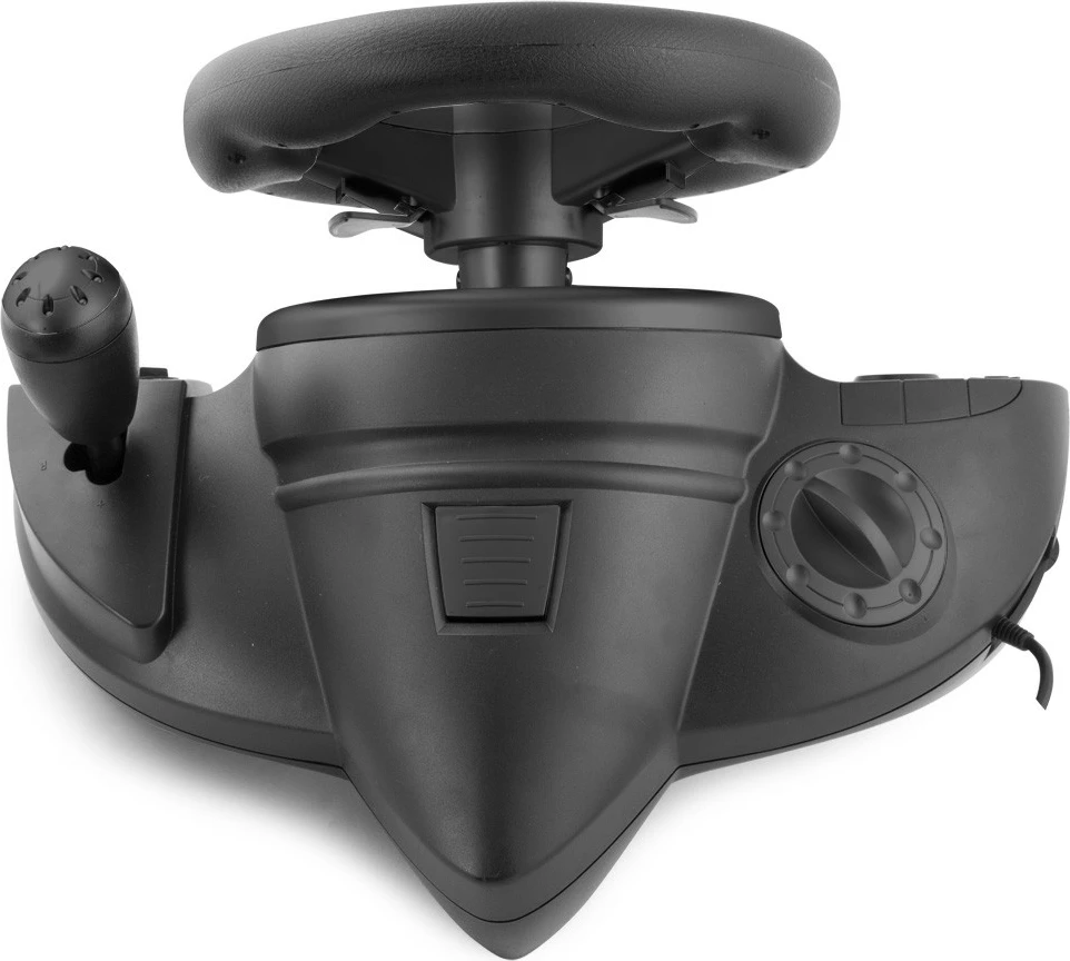 Gaming volan Esperanza NITRO EGW102, za PC/PS3, s pedaloma, menjalno ročico, 12 gumbov, USB, črno-zelena