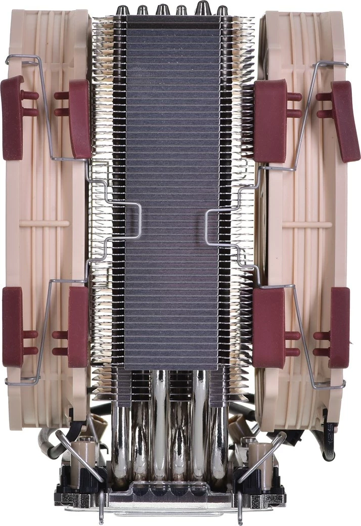 Zračni hladilnik Noctua NH-U14S DX-4677, 14 cm, rjav, svetlo rjav, srebrn