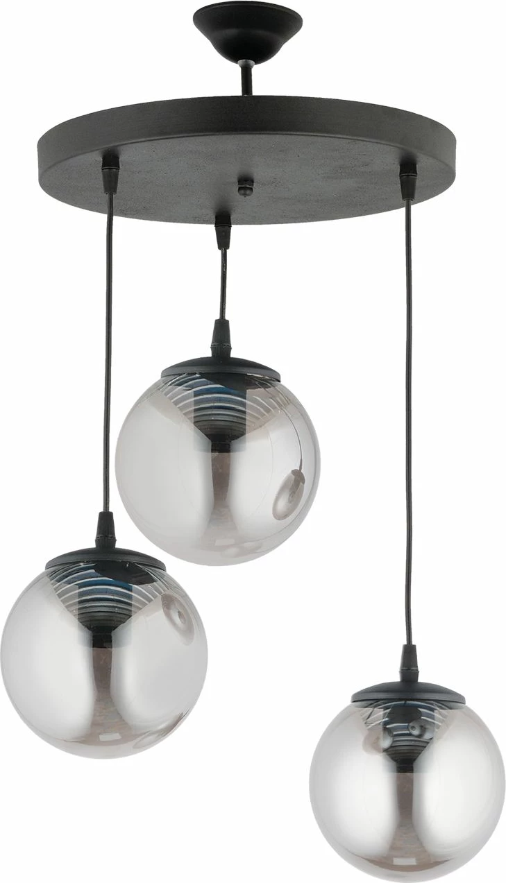 Stropna svetilka Opviq, črna, 64128