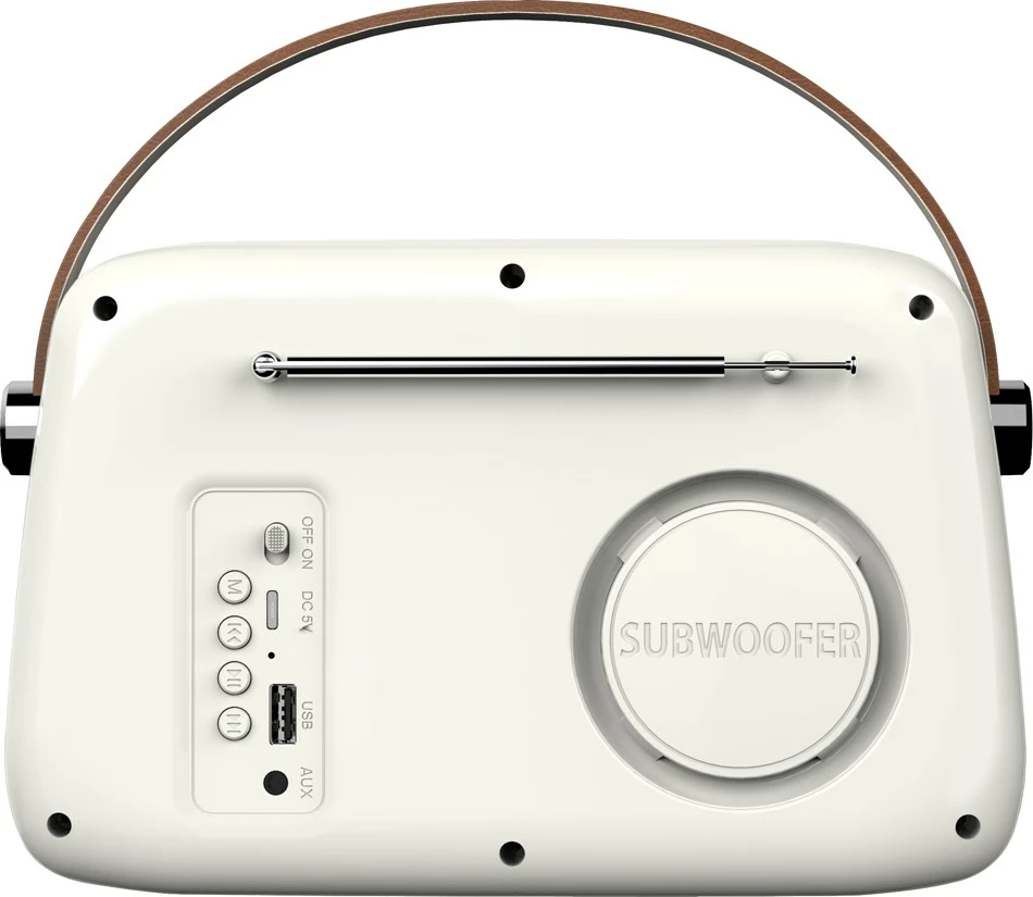Prenosni radio SAVIO RS-02, Bluetooth 5.3, alarm, bel