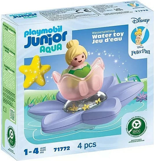 Set vodnih igrač Tinker Bell, Playmobil Disney Junior 71772, plastika, za otroke 1–4 let, večbarven