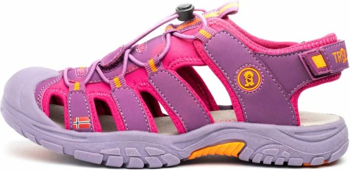 Športne sandale za otroke Trollkids, vijolične