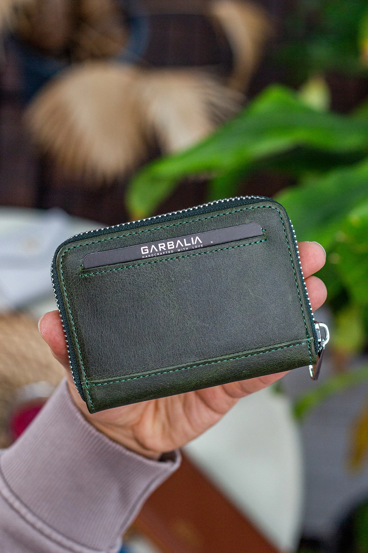 Uniseks denarnica, Zoozie Bags Sydney, zelena