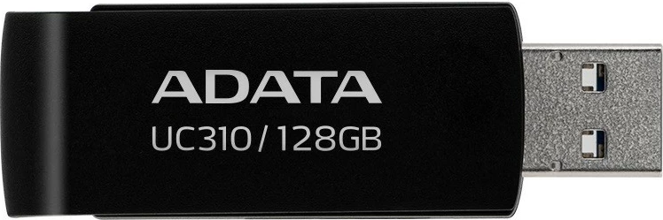 Pendrive 128GB USB 3.2, Adata UC310, črn
