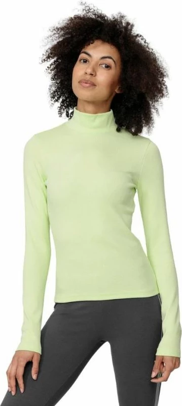 Bluza z dolgimi rokavi, 4F H4L22 TSDL011 72S, zelena