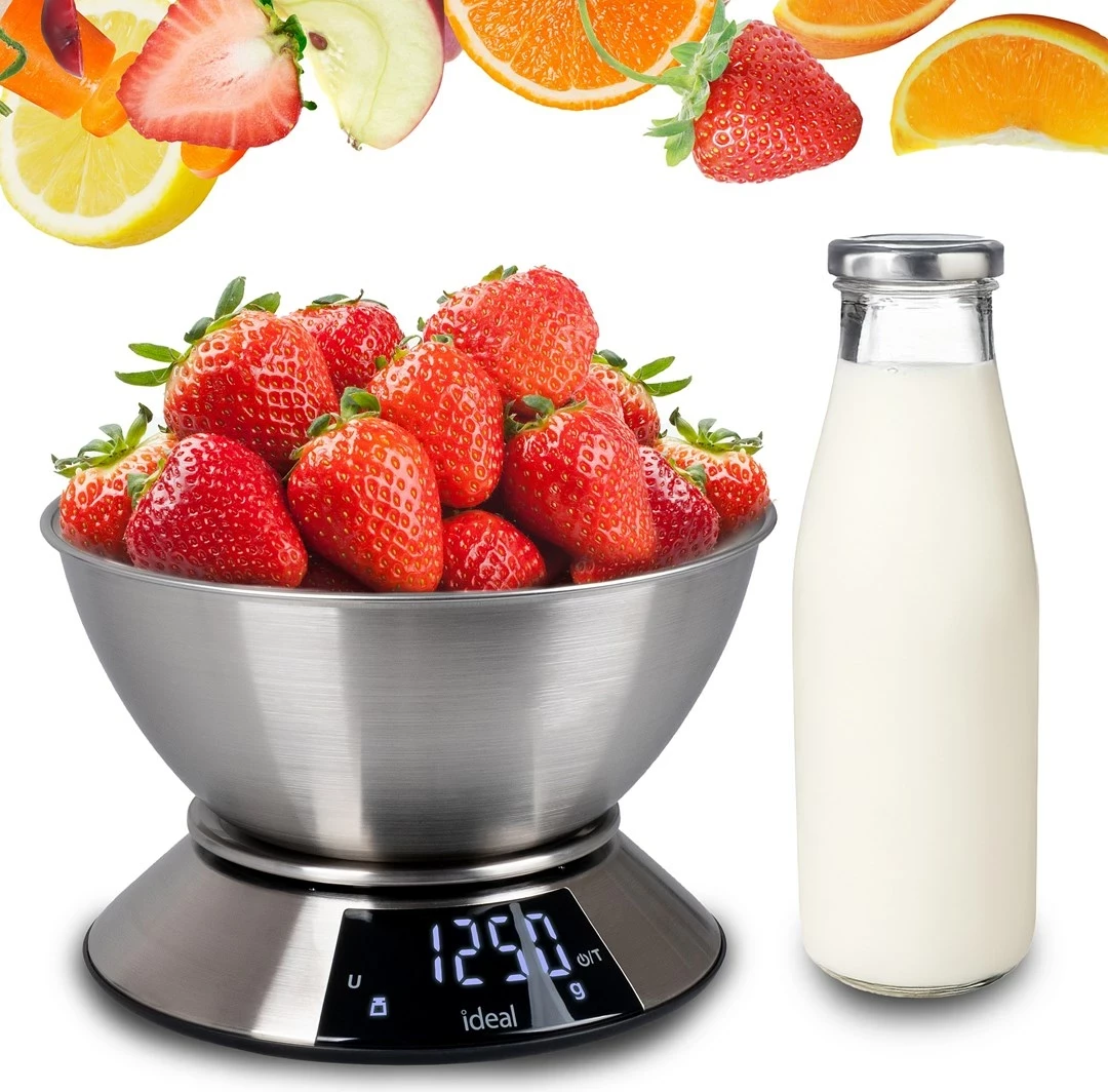 Kuhinjska elektronska tehtnica, Eldom IK3701, 5 kg, črna