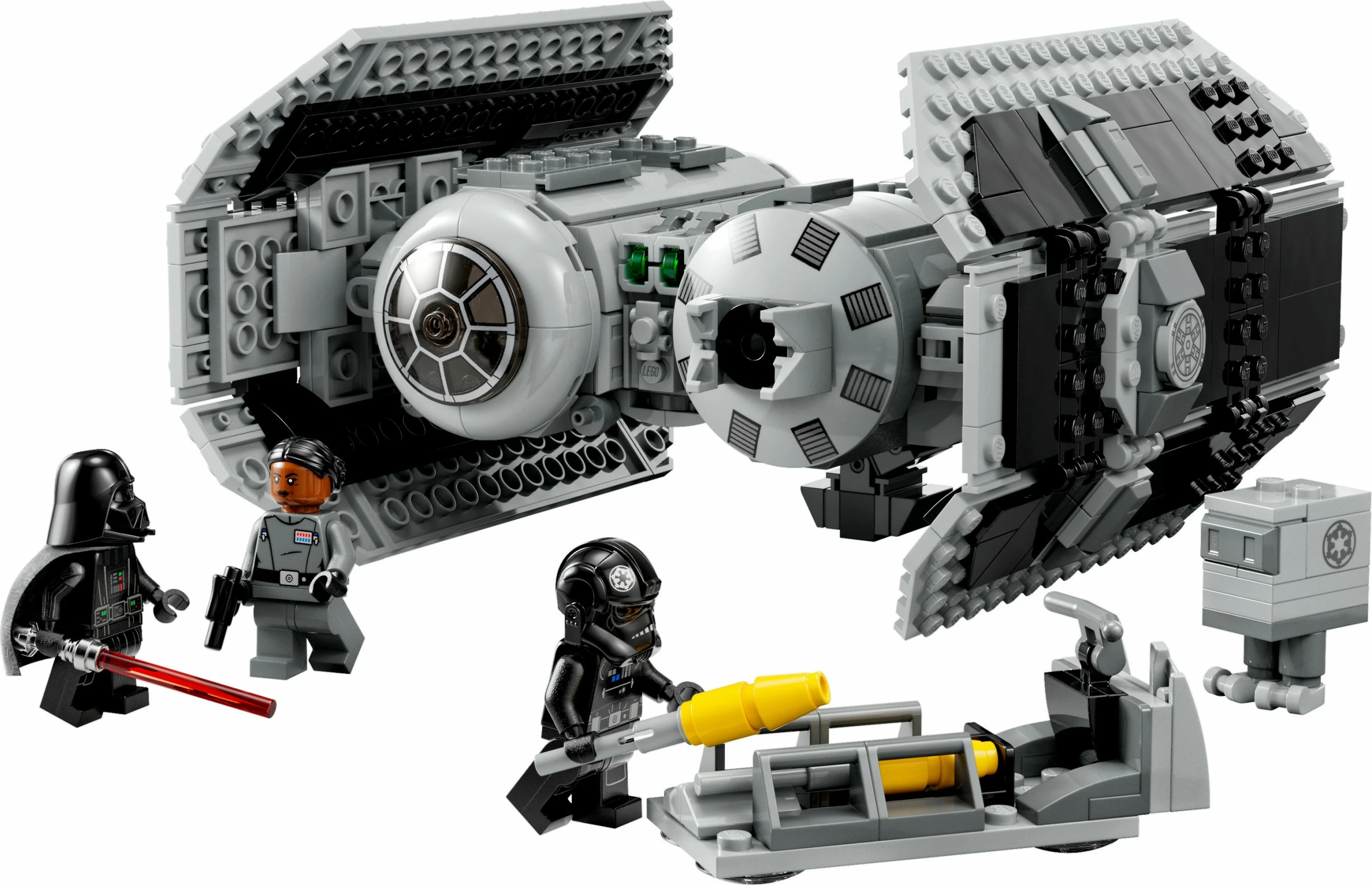 Gradbeni set LEGO Star Wars TIE Bomber, 625 kosov, plastika, večbarven