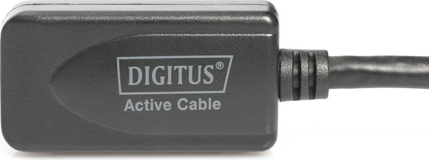 Podaljševalni USB kabel 2.0 Digitus DA-73102, 20 m, črn