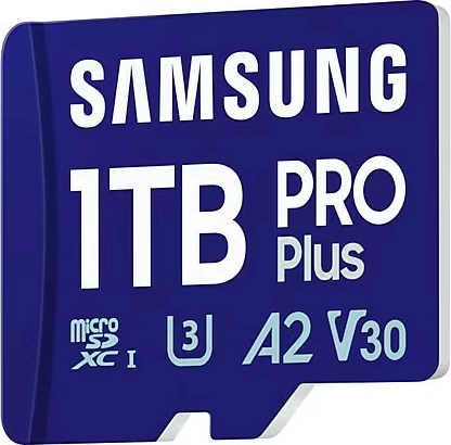 microSD kartica 1 TB z USB čitalcem Samsung PRO Plus