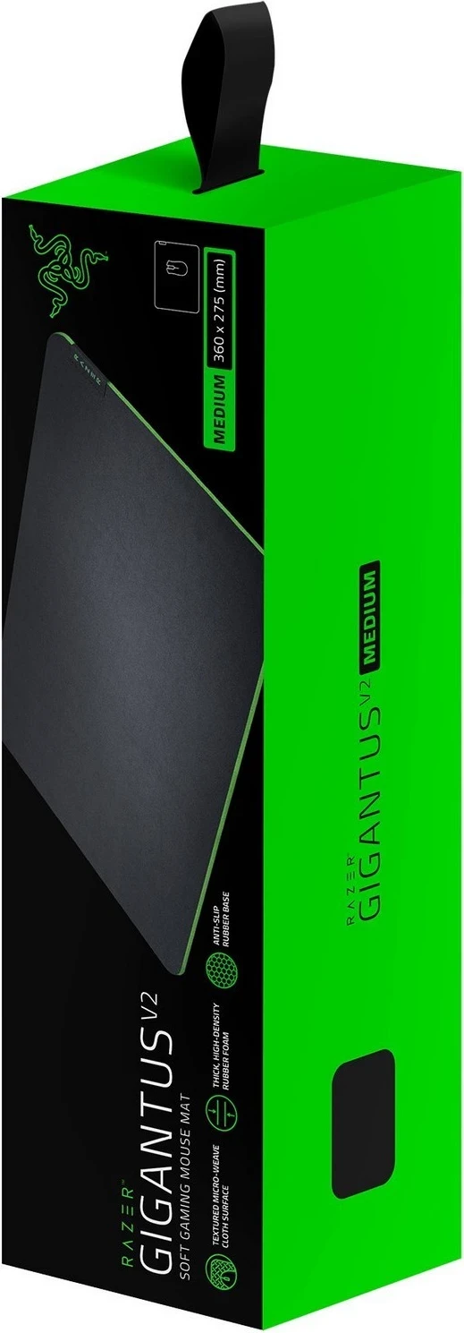 Mauspad Razer Gigantus V2, M, črn