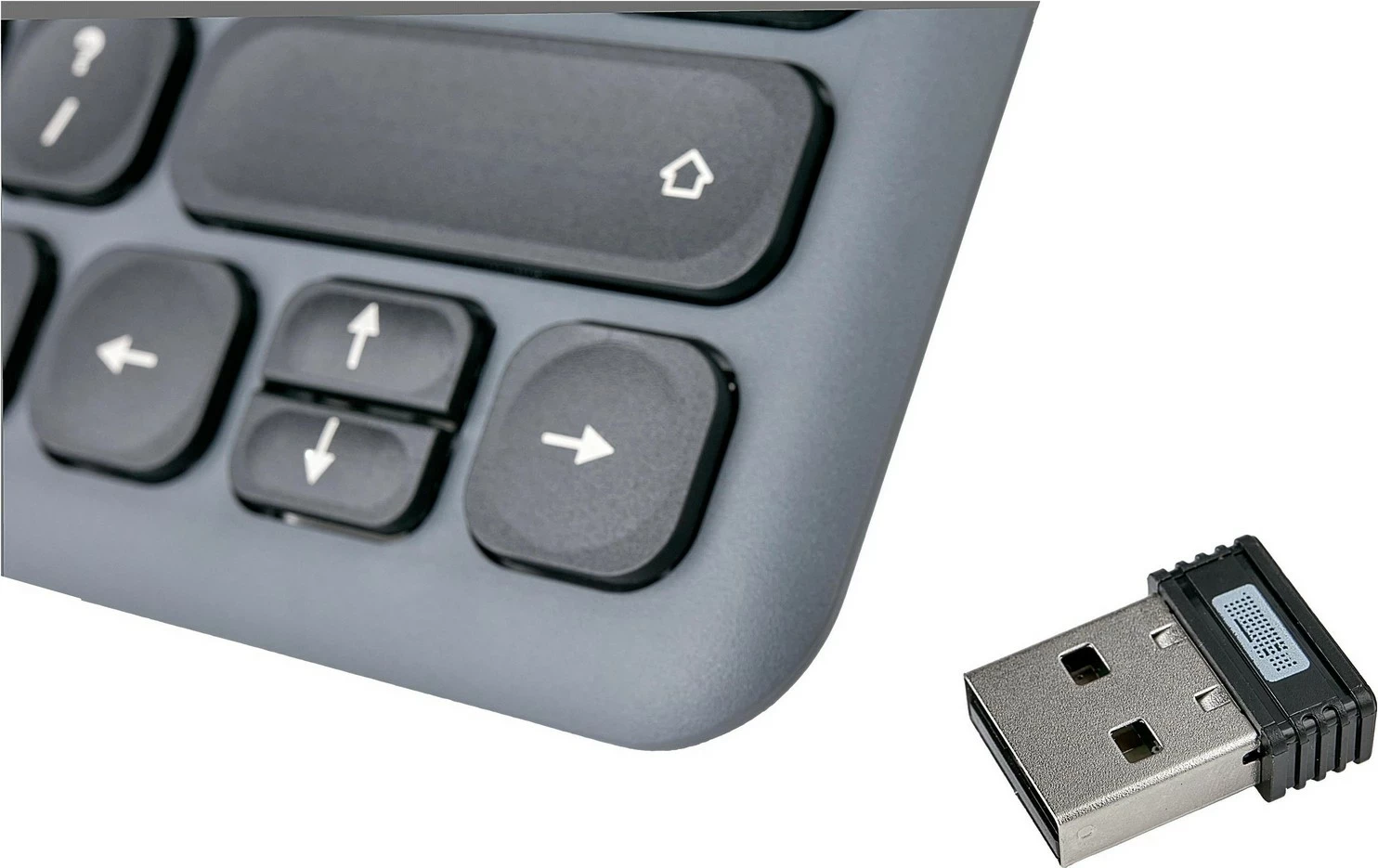 Brezžična več-podatkovna tipkovnica, Hama WK-500, črno-siva