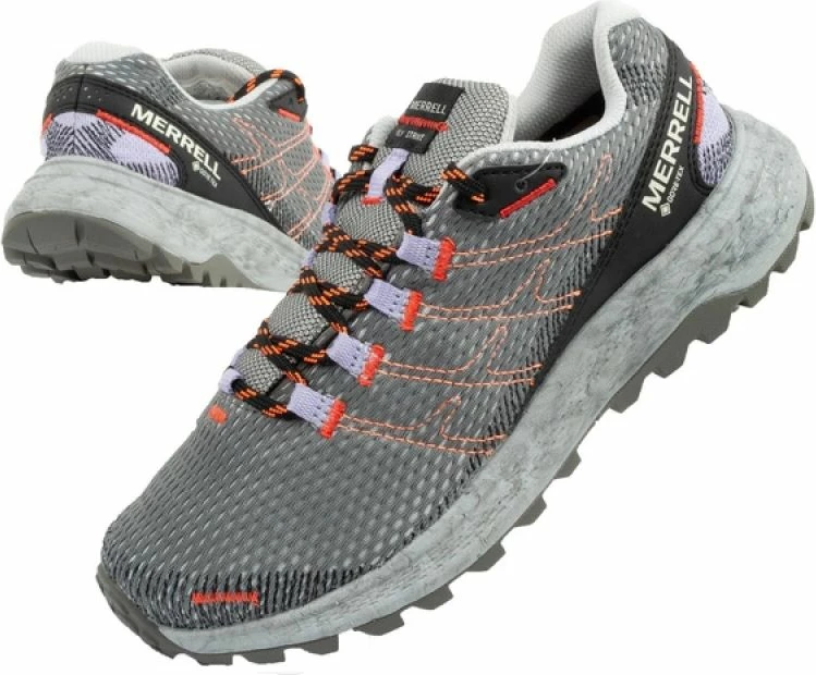 Tekaški čevlji Merrell za ženske, siv