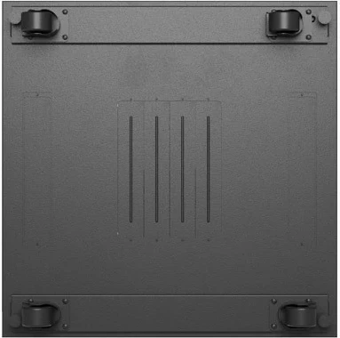 Računalniško ohišje rack 19" 47U 800x800 z perforiranimi vrati in LCD, LANBERG, črno