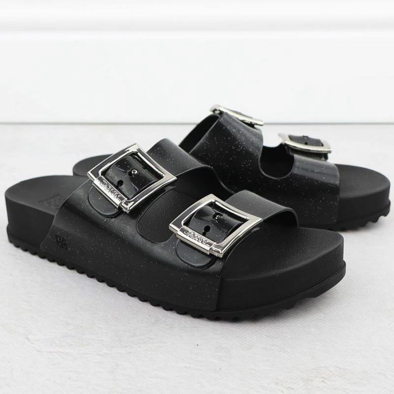 Sandali (flip-flop) za ženske Zaxy, črni