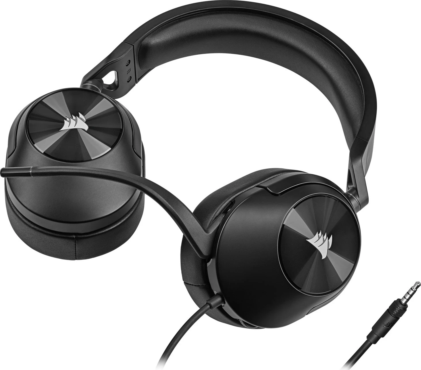 Slušalke za igre Corsair HS55 Stereo Carbon, črne