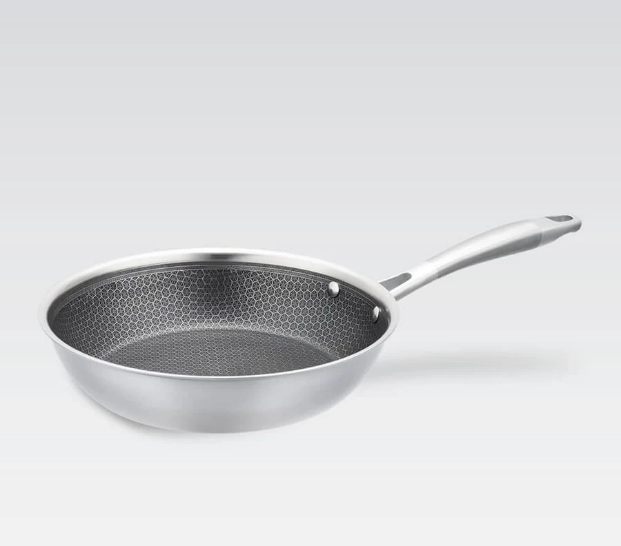 Profesionalna ponev Maestro MR-1224-26, 26 cm, srebrna