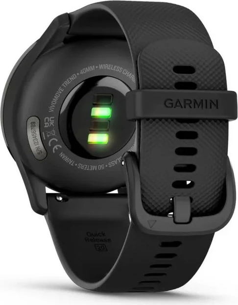 Elegantna pametna ura vivomove Trend 40 mm, Garmin, črna