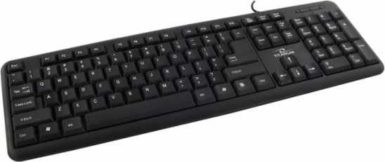 Klasčna tastatura Titanum TK102, PS/2, črna