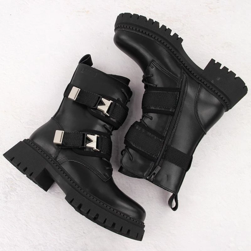 Čizme Big Star, ženske, črne