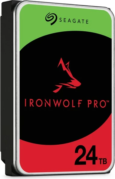 Trdi disk za strežnike in delovne postaje Seagate IronWolf Pro ST24000NT002, 24 TB, 7200 RPM, 512 MB, 3,5", Serial ATA III