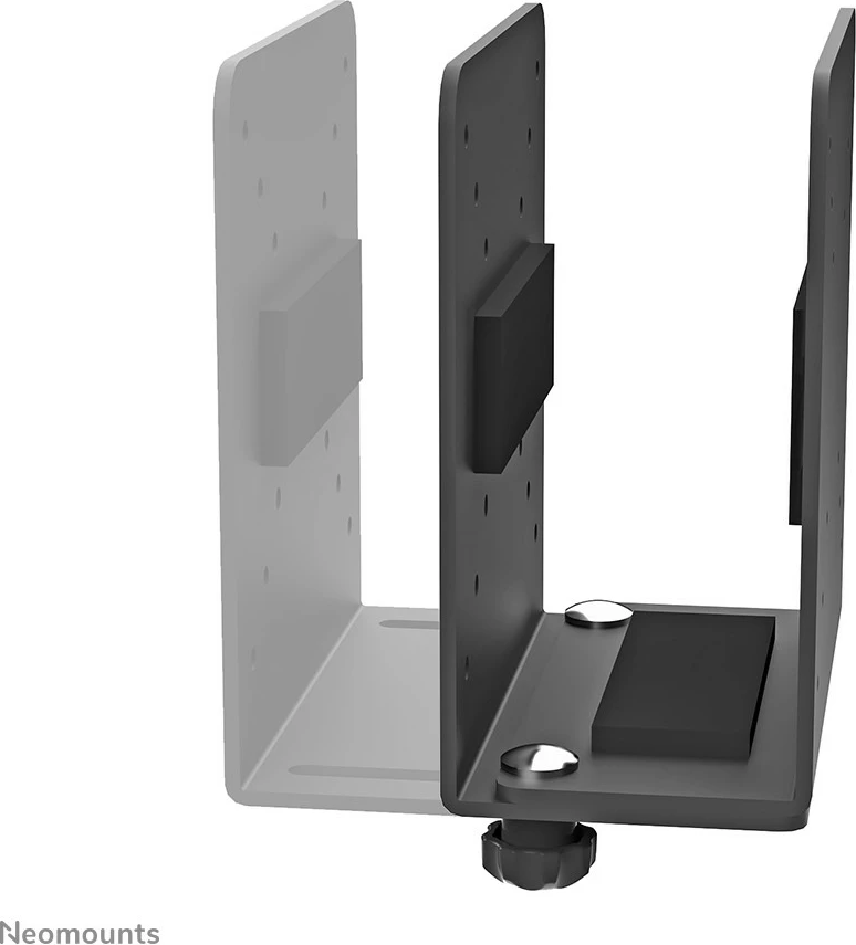 Nosilec za mini PC Neomounts THINCLIENT-20, univerzalen, 7 kg, jeklo, črno