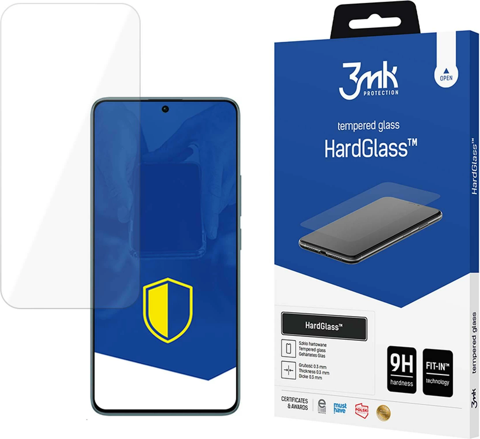 Zaščitno steklo 0,3 mm HardGlass za Xiaomi Redmi Note 13 Pro 5G
